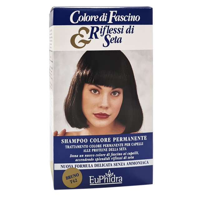 Zeta Farmaceutici Euphidra Colore Di Fascino & Riflessi Di Seta Shampoo Colore Permanente 42 Bruno 120 Ml Zeta Farmaceutici Euphidra Colore Di Fascino & Riflessi Di Seta Shampoo Colore Permanente 42 Bruno 120 Ml