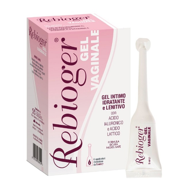 Rebioger gel vaginale 6 applicatori monodose da 5 ml Rebioger gel vaginale 6 applicatori monodose da 5 ml
