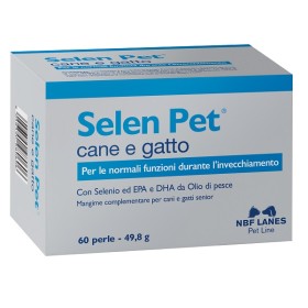 Nbf Lanes Selen Pet Cani Gatti Blister 60 Perle