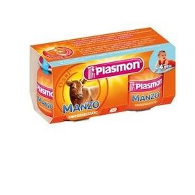 Plasmon Omogeneizzato Manzo 120 G X 2 Pezzi