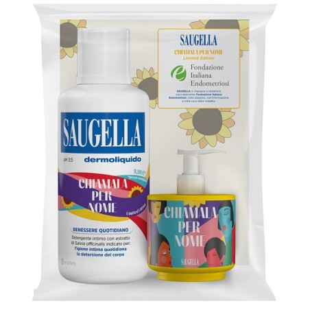 Saugella Dermoliquido ph 3,5 Detergente Intimo Benessere Quotidiano 500ml + 150ml Acti 3 Saugella Dermoliquido ph 3,5 Detergente Intimo Benessere Quotidiano 500ml + 150ml Acti 3