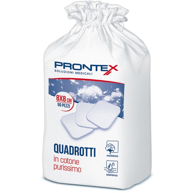 Safety Cotone Idrofilo Prontex Quadrotti Safety Cotone Idrofilo Prontex Quadrotti