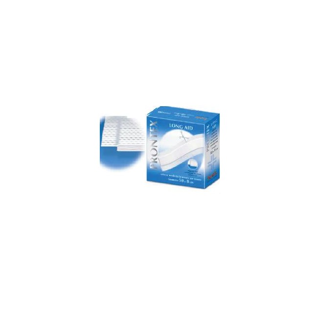 Safety Cerotto Prontex Long Aid 50x8cm 1confezione Safety Cerotto Prontex Long Aid 50x8cm 1confezione