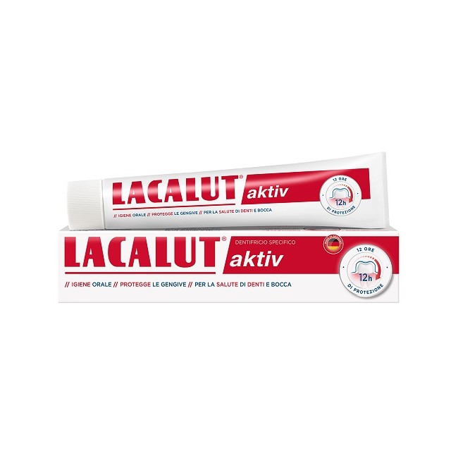 Naturwaren Lacalut Aktiv Dentifricio 75 Ml Naturwaren Lacalut Aktiv Dentifricio 75 Ml