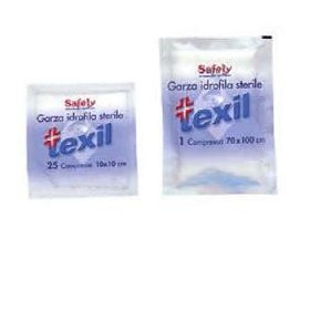 Safety Prontex Garza Compressa 12/8 10x10cm 25 Pezzi