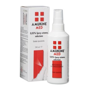 Amukine Med 0,05% Spray cutaneo disinfettante