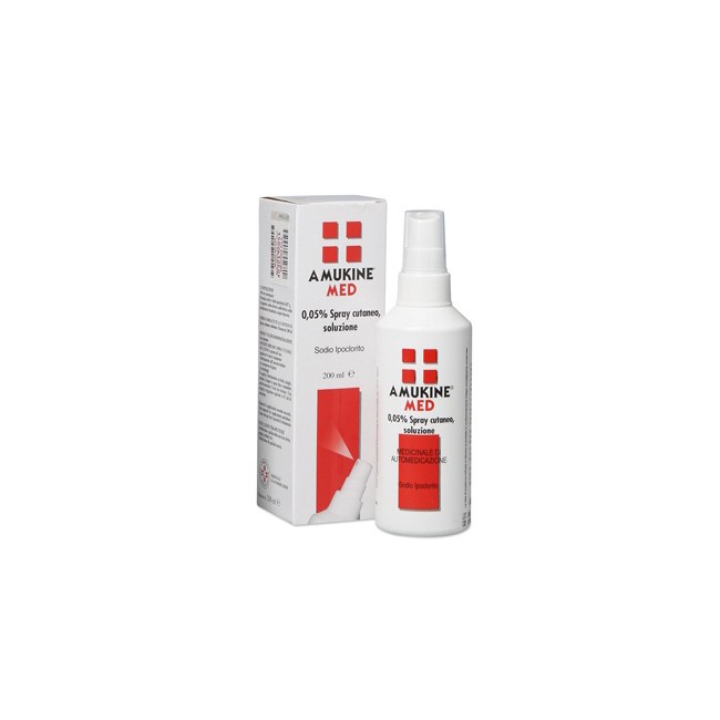 Amukine Med 0,05% Spray cutaneo disinfettante