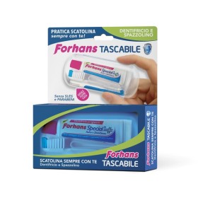 Uragme Forhans Travel Kit Tascabile Composto Da Spazzolino Da Viaggio + Forhans Special Pasta Dentifricia Tubetto 12,5 Ml