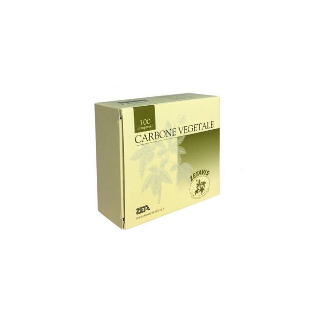 Zeta Farmaceutici Zetavis Carbone Vegetale 100 Compresse