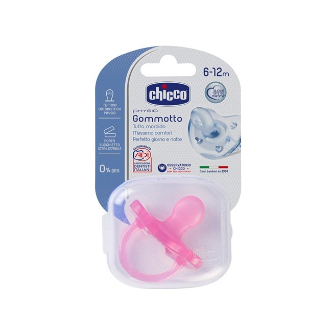 Chicco Gommotto in Silicone Girl 6-16 Mesi 1 Pezzo Chicco Gommotto in Silicone Girl 6-16 Mesi 1 Pezzo