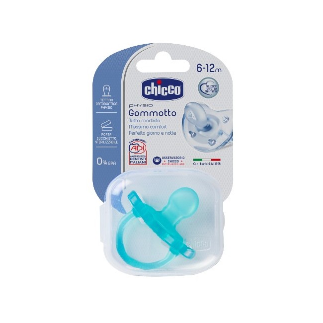 Chicco Gommotto in Silicone Boy 6-16 Mesi 1 Pezzo Chicco Gommotto in Silicone Boy 6-16 Mesi 1 Pezzo