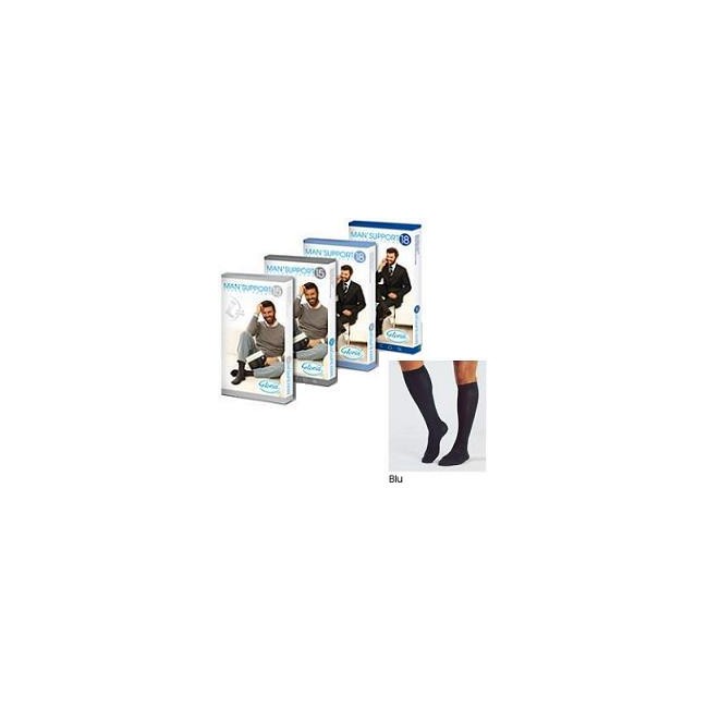 Gloria Med Man Support 15cot Gambaletto 15 Blu 5 Gloria Med Man Support 15cot Gambaletto 15 Blu 5