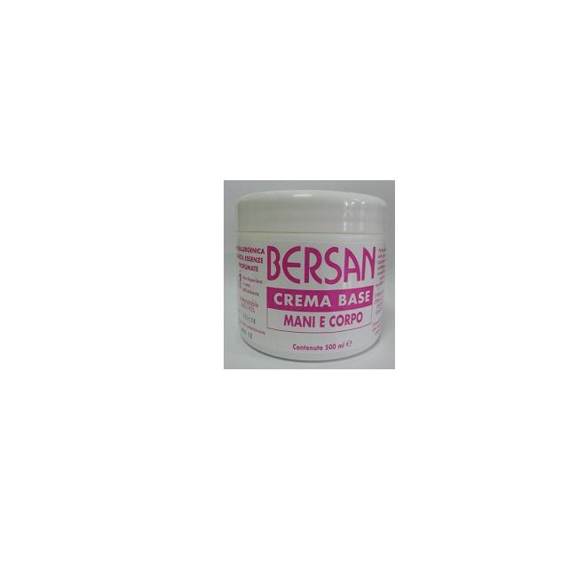 Bersan Crema Base Corpo Mani 500 Ml Bersan Crema Base Corpo Mani 500 Ml