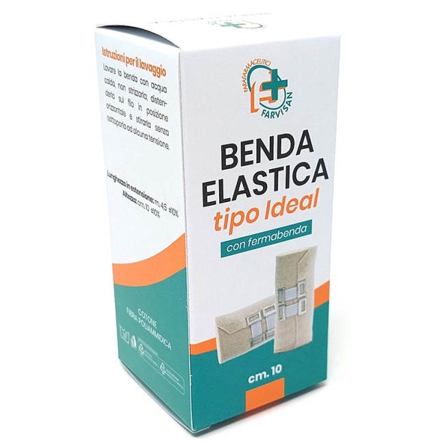 Farvisan Benda Elastica Ideal Altezza 10cm Farvisan Benda Elastica Ideal Altezza 10cm
