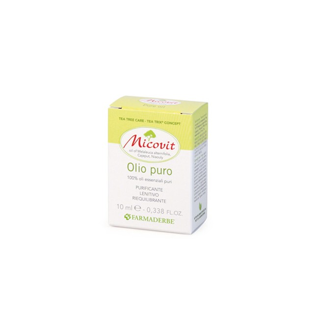Farmaderbe Micovit Olio Puro 100% 10 Ml Farmaderbe Micovit Olio Puro 100% 10 Ml