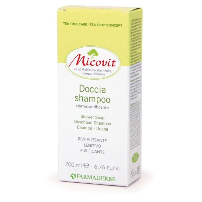 Farmaderbe Micovit Doccia Shampoo 200 Ml Farmaderbe Micovit Doccia Shampoo 200 Ml