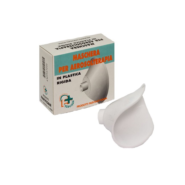 Farvisan Maschera In Plastica. Ricambio Per Aerosolterapia Farvisan Maschera In Plastica. Ricambio Per Aerosolterapia