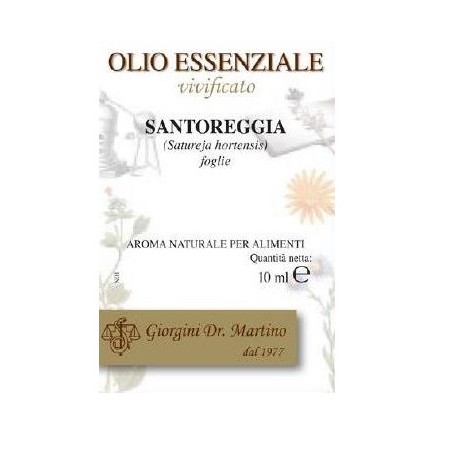 Dr. Giorgini Santoreggia Olio Essenziale 10 Ml