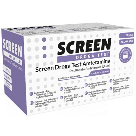 Screen Italia Screen Droga Test Amfetamina Test Antidroga Con Contenitore Urina Screen Italia Screen Droga Test Amfetamina Test Antidroga Con Contenitore Urina