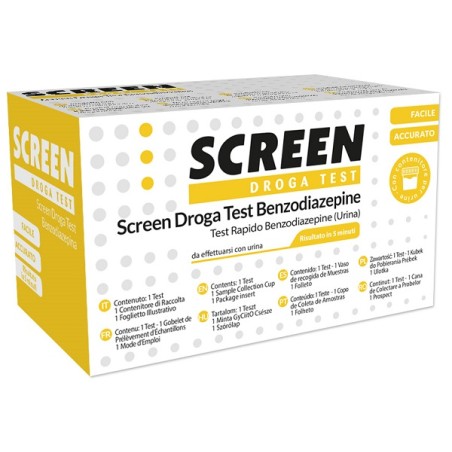 Screen Italia Screen Droga Test Benzodiazepine Test Antidroga Con Contenitore Urina Screen Italia Screen Droga Test Benzodiazepine Test Antidroga Con Contenitore Urina