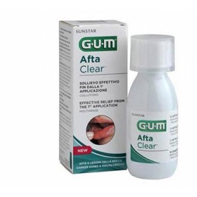 Gum Aftaclear Rinse 120ml Collutorio