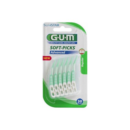 Gum Soft Picks Advanced Regular 30 Pezzi Gum Soft Picks Advanced Regular 30 Pezzi