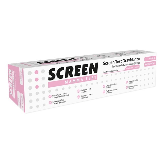 Screen Italia Screen Test Ormone Hcg Gravidanza Nell'urina Screen Test Hcg 1 Pezzo