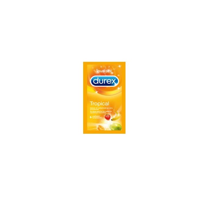 Reckitt Benckiser Profilattico Durex Tropical Easy On 6 Pezzi Reckitt Benckiser Profilattico Durex Tropical Easy On 6 Pezzi