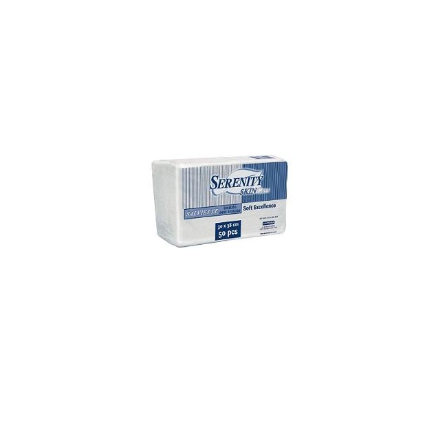 Serenity Salvietta Skincare Misura 30 X 38 Cm 50 Pezzi Serenity Salvietta Skincare Misura 30 X 38 Cm 50 Pezzi