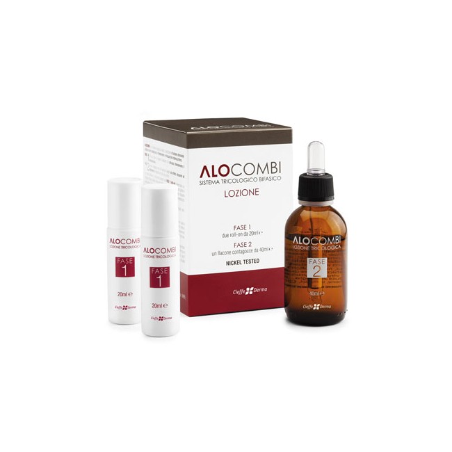 Cieffe Derma Alocombi Lozione 2 Roll-on + Flacone 40 Ml Cieffe Derma Alocombi Lozione 2 Roll-on + Flacone 40 Ml