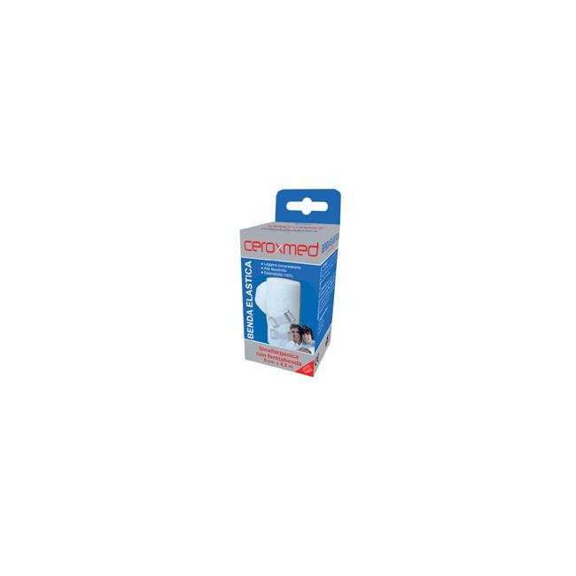 Nova Argentia Benda Elastica Ceroxmed 6x450 Cm Con Gancio 1 Pezzo