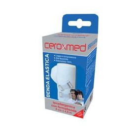 Nova Argentia Benda Elastica Ceroxmed 10x450 Cm Con Gancio 1 Pezzo