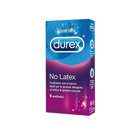 Reckitt Benckiser Profilattico Durex No Latex 6 Pezzi