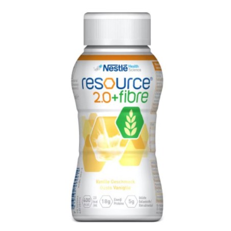 Nestlè Resource 2,0 + Fibre Vaniglia 200 Ml Nestlè Resource 2,0 + Fibre Vaniglia 200 Ml