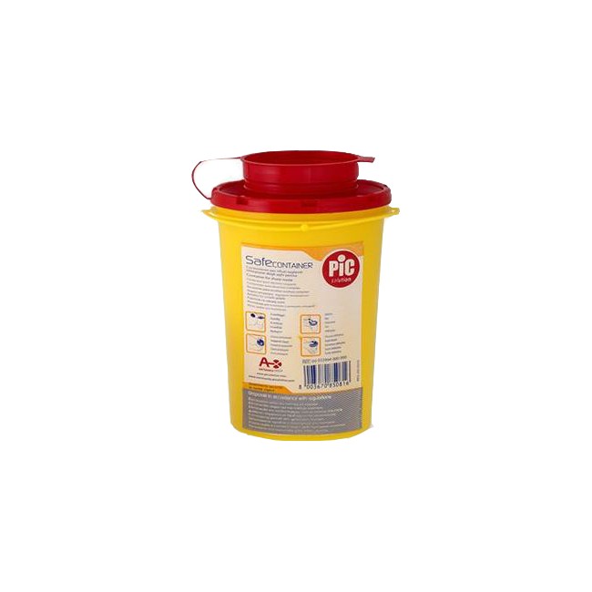 Pikdare Contenitore Di Sicurezza Per Talgienti Pic Capacita' 0,6 Litri Articolo 00022994000000 1 Pezzo Pikdare Contenitore Di Sicurezza Per Talgienti Pic Capacita' 0,6 Litri Articolo 00022994000000 1 Pezzo