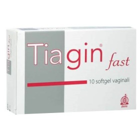 Tiagin fast 10 soft gel capsule vaginali 10 pezzi