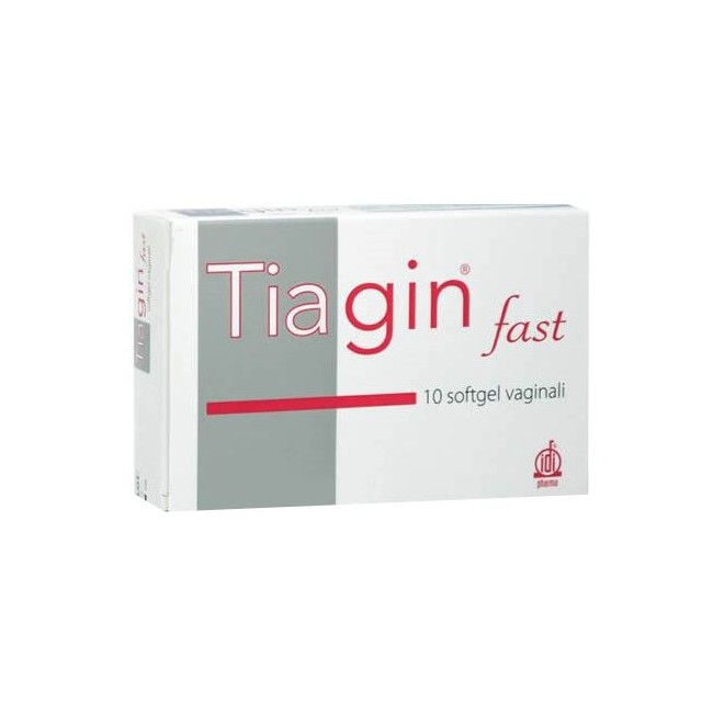 Tiagin fast 10 soft gel capsule vaginali 10 pezzi Tiagin fast 10 soft gel capsule vaginali 10 pezzi