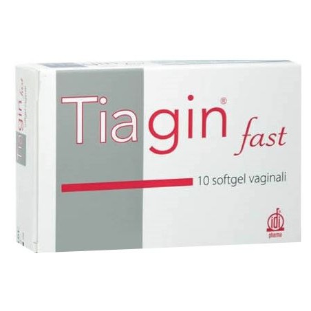 Tiagin fast 10 soft gel capsule vaginali 10 pezzi Tiagin fast 10 soft gel capsule vaginali 10 pezzi