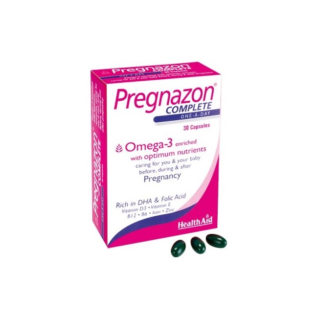 Healthaid Pregnazon Complete 30 Capsule Healthaid Pregnazon Complete 30 Capsule