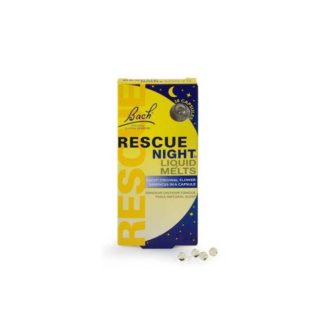 Natur Rescue Night Liquid Melts Senza Alcool 28 Capsule Natur Rescue Night Liquid Melts Senza Alcool 28 Capsule