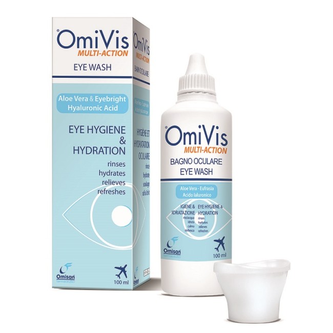 Omisan Farmaceutici Omivis Bagno Oculare Flacone 100 Ml Omisan Farmaceutici Omivis Bagno Oculare Flacone 100 Ml