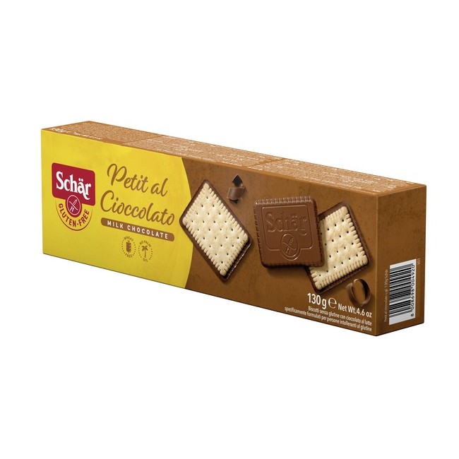 Schar Petit Cioccolato Al Latte 130 G Schar Petit Cioccolato Al Latte 130 G