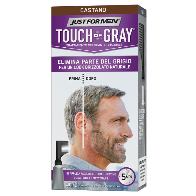Combe Just For Men Touch Of Gray Castano 40 G Combe Just For Men Touch Of Gray Castano 40 G