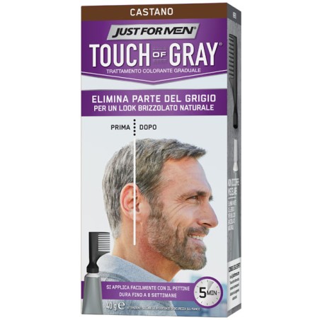 Combe Just For Men Touch Of Gray Castano 40 G Combe Just For Men Touch Of Gray Castano 40 G