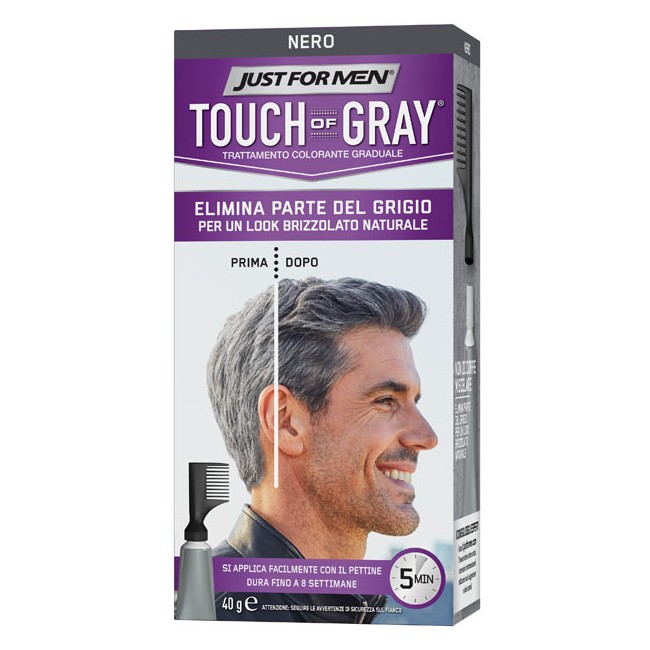 Combe Just For Men Touch Of Gray Nero 40 G Combe Just For Men Touch Of Gray Nero 40 G