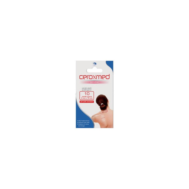 Nova Argentia Cerotto Per Sutura Ceroxmed 3x75 Mm 10 Pezzi Nova Argentia Cerotto Per Sutura Ceroxmed 3x75 Mm 10 Pezzi