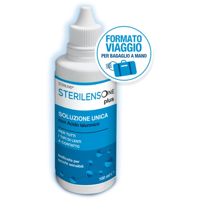 Eurospital Soluzione Unica Sterilens One Plus Con Acido Ialuronico 100 Ml Eurospital Soluzione Unica Sterilens One Plus Con Acido Ialuronico 100 Ml