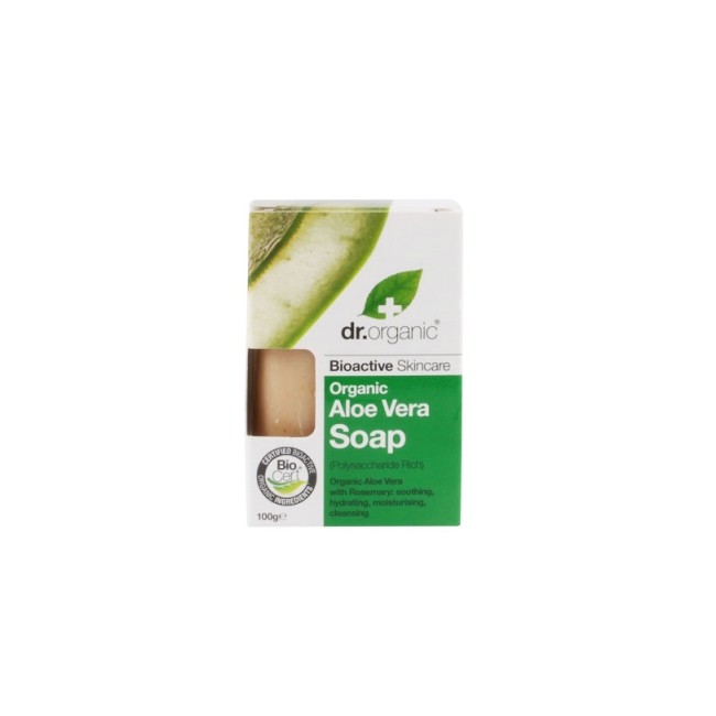 Dr.organic Dr Organic Aloe Vera Soap Saponetta 100 G Dr.organic Dr Organic Aloe Vera Soap Saponetta 100 G
