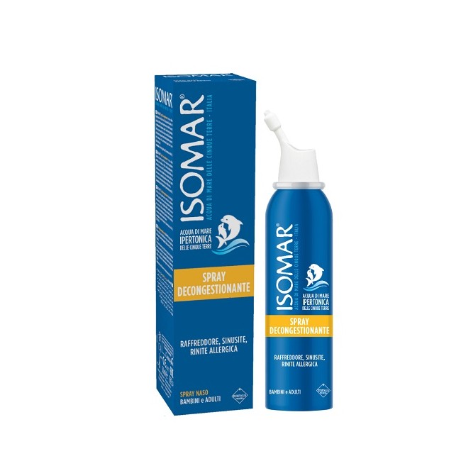 Coswell Isomar Naso Chiuso Soluzione Acqua Di Mare Ipertonica Per Decongestione Naso Chiuso 50 Ml