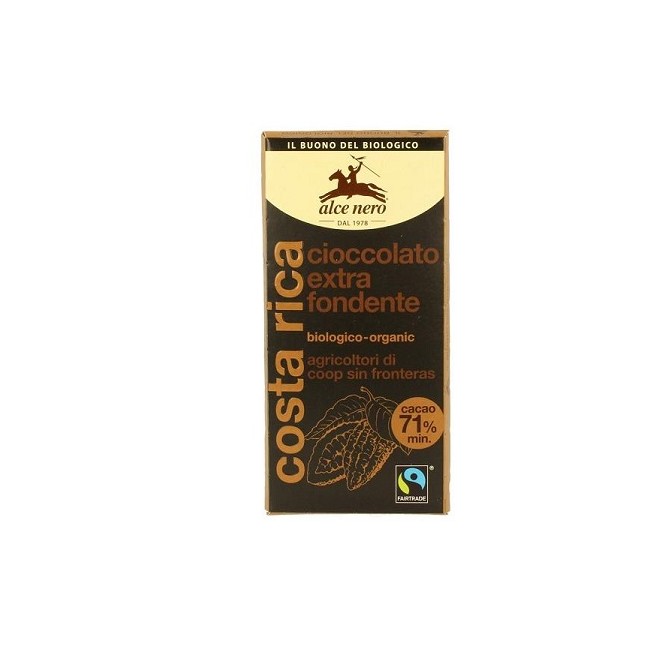 Alce Nero Tav Ciocc Extra Fondente Bio Fairtrade 100 G Alce Nero Tav Ciocc Extra Fondente Bio Fairtrade 100 G